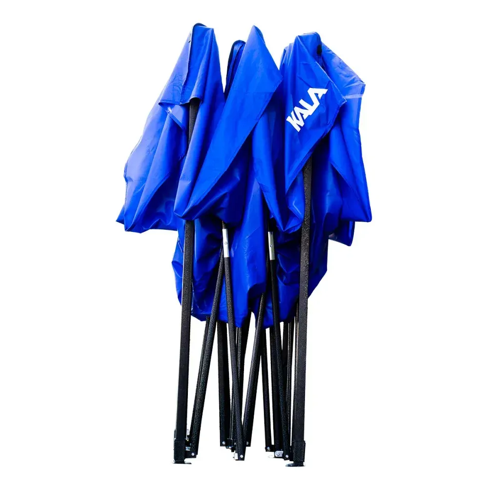 Gazebo Dobrável Pagoda Azul 3x3m Kala - Imagem 3
