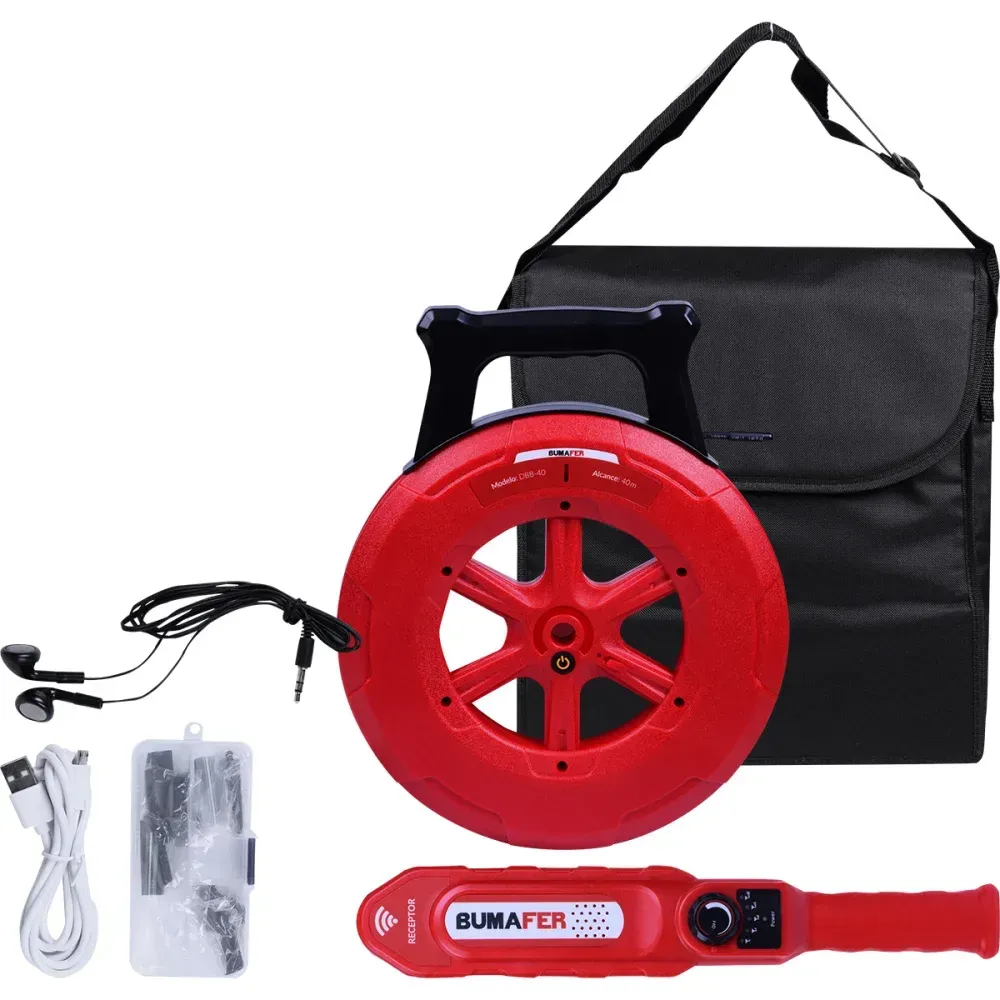 Detector de Bloqueios em Tubulações 300Hz 40m Bumafer