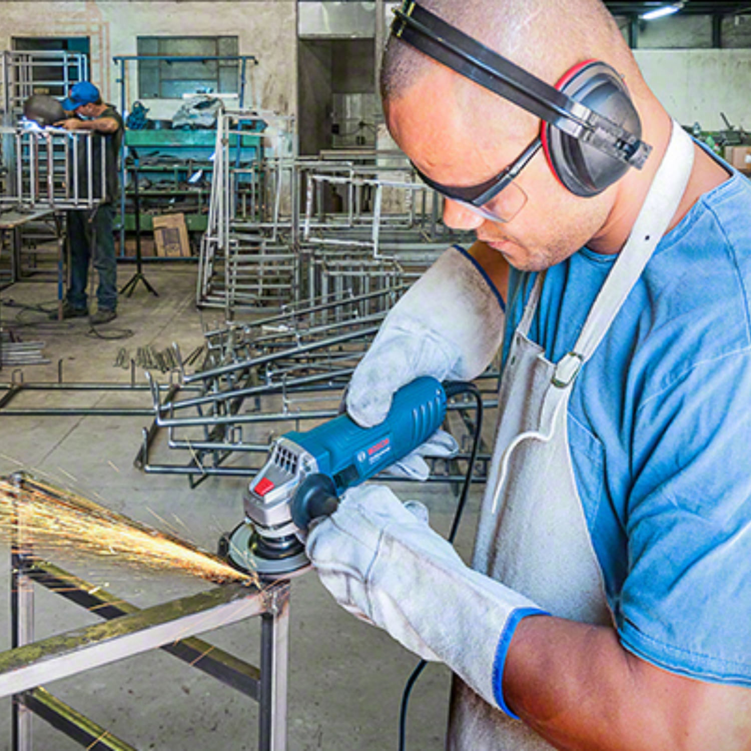 Esmerilhadeira Angular GWS 850 850W 3 Discos Bosch - Imagem 17