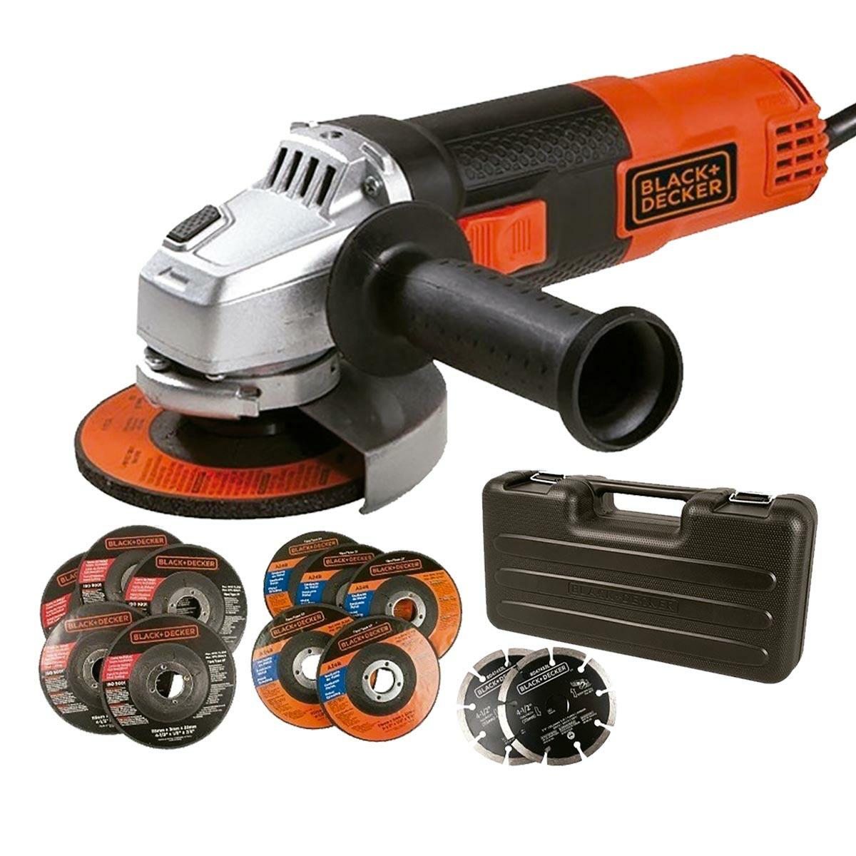Esmerilhadeira Angular G720 4.1/2" 820W Black&Decker - Imagem 5
