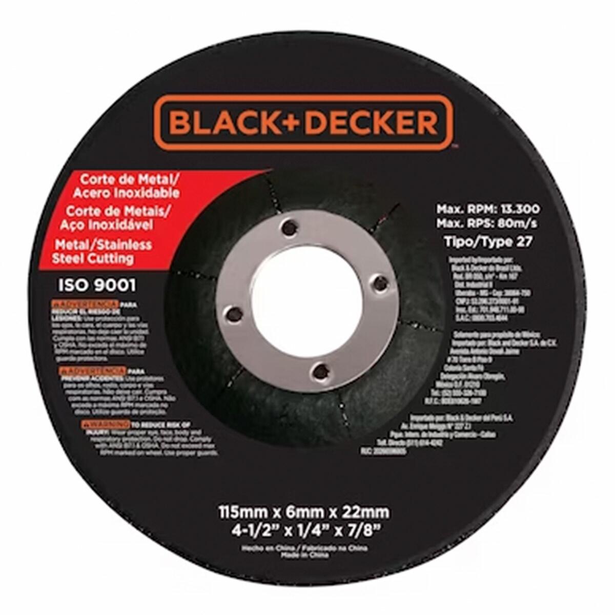 Esmerilhadeira Angular G720 4.1/2" 820W Black&Decker - Imagem 9