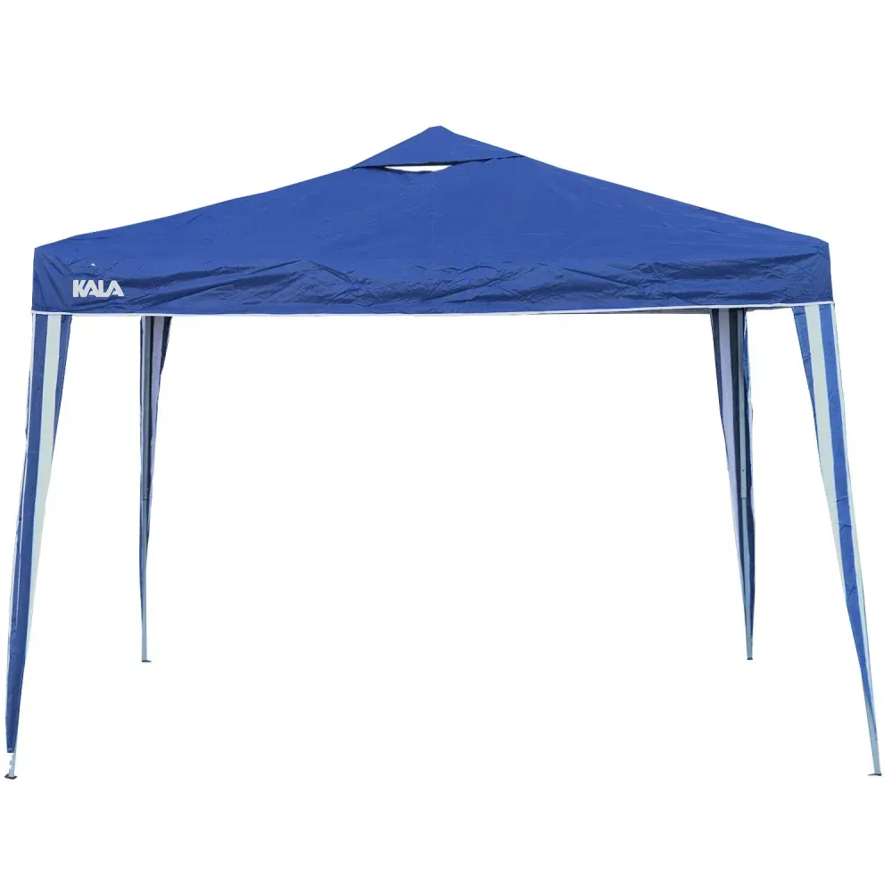 Tenda Gazebo Dobrável 300x300cm Azul Kala