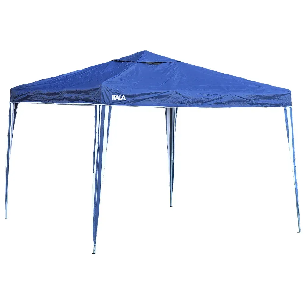 Tenda Gazebo Dobrável 300x300cm Azul Kala - Imagem 3