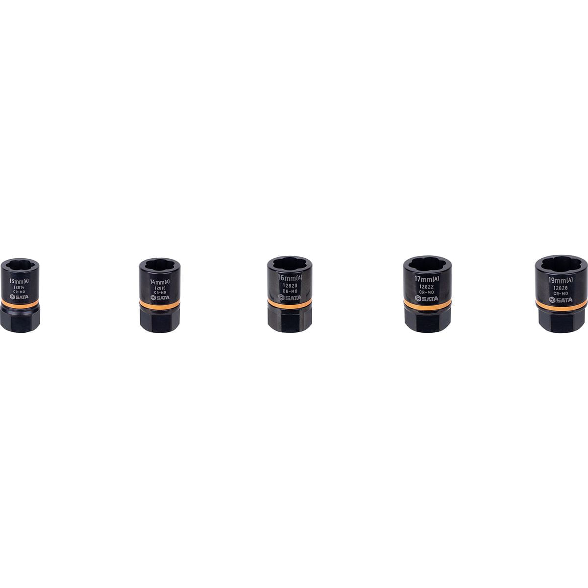 Jogo Soquete Impacto 1/4" - 3/8" 23 Peças Sata - Imagem 7