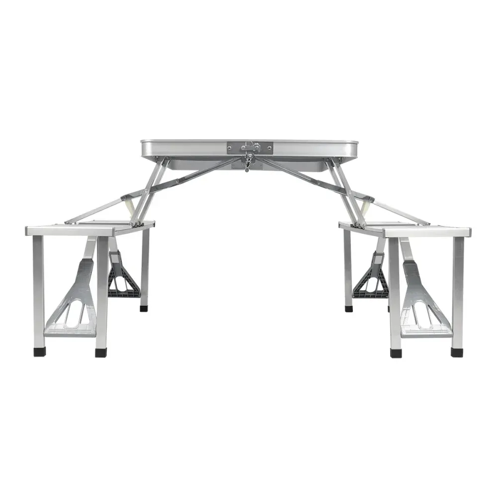 Mesa Dobrável Deluxe com Banquetas Alumínio Kala - Imagem 3