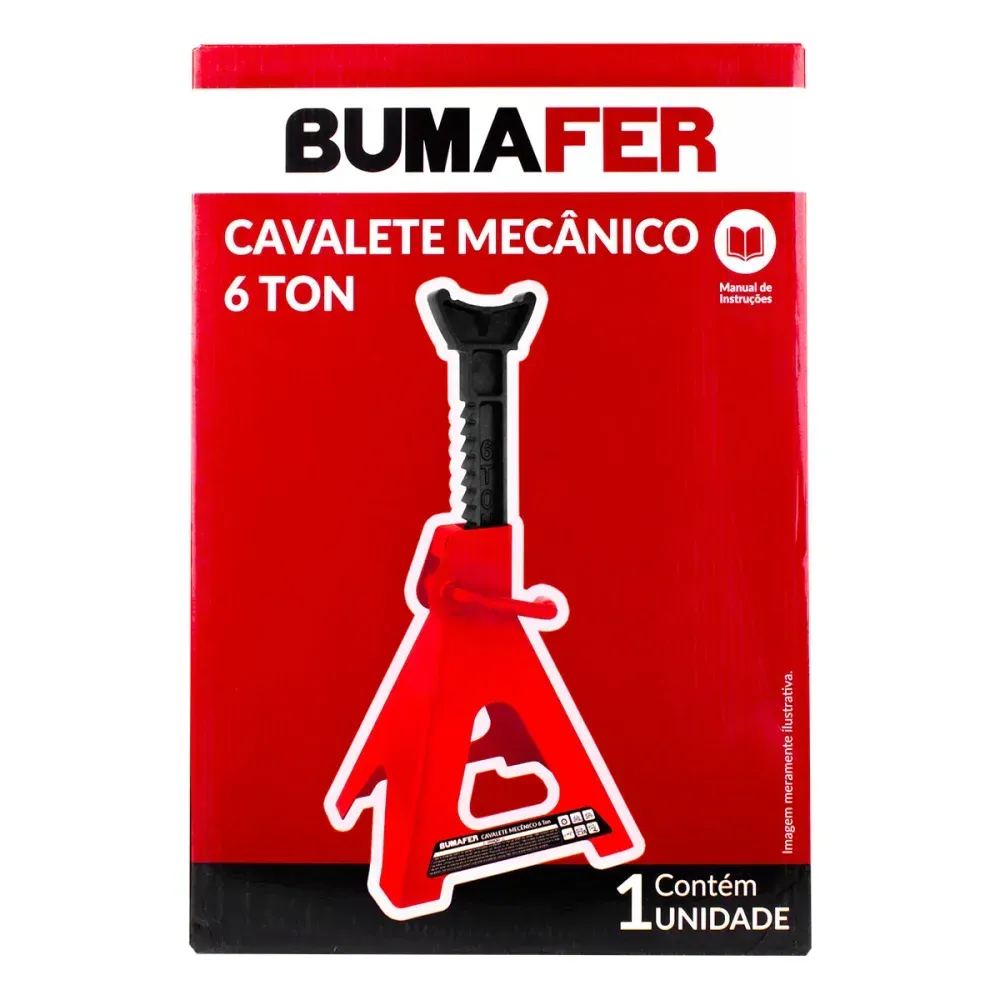 Cavalete Mecânico 2 Toneladas 265x390mm Bumafer - Imagem 6