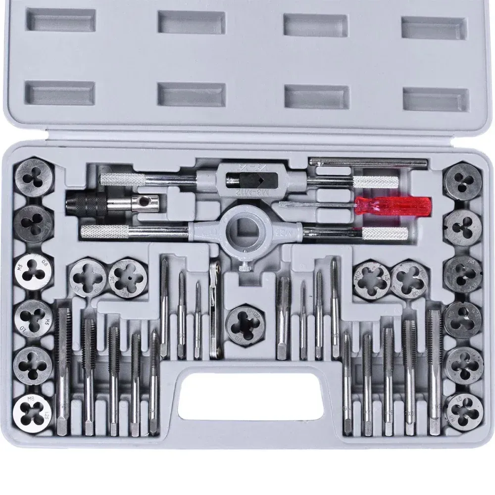 Jogo de Machos e Tarrachas 40 Peças Bumafer - Imagem 4