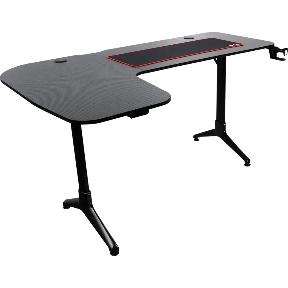 Mesa Gamer Modelo L com Suporte de Acessórios 80x30cm Kala - Imagem 2