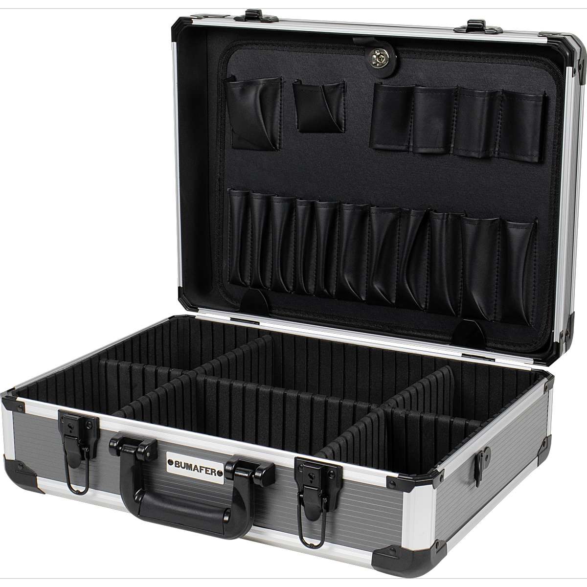 Maleta de Alumínio 45x32x15cm Bumafer