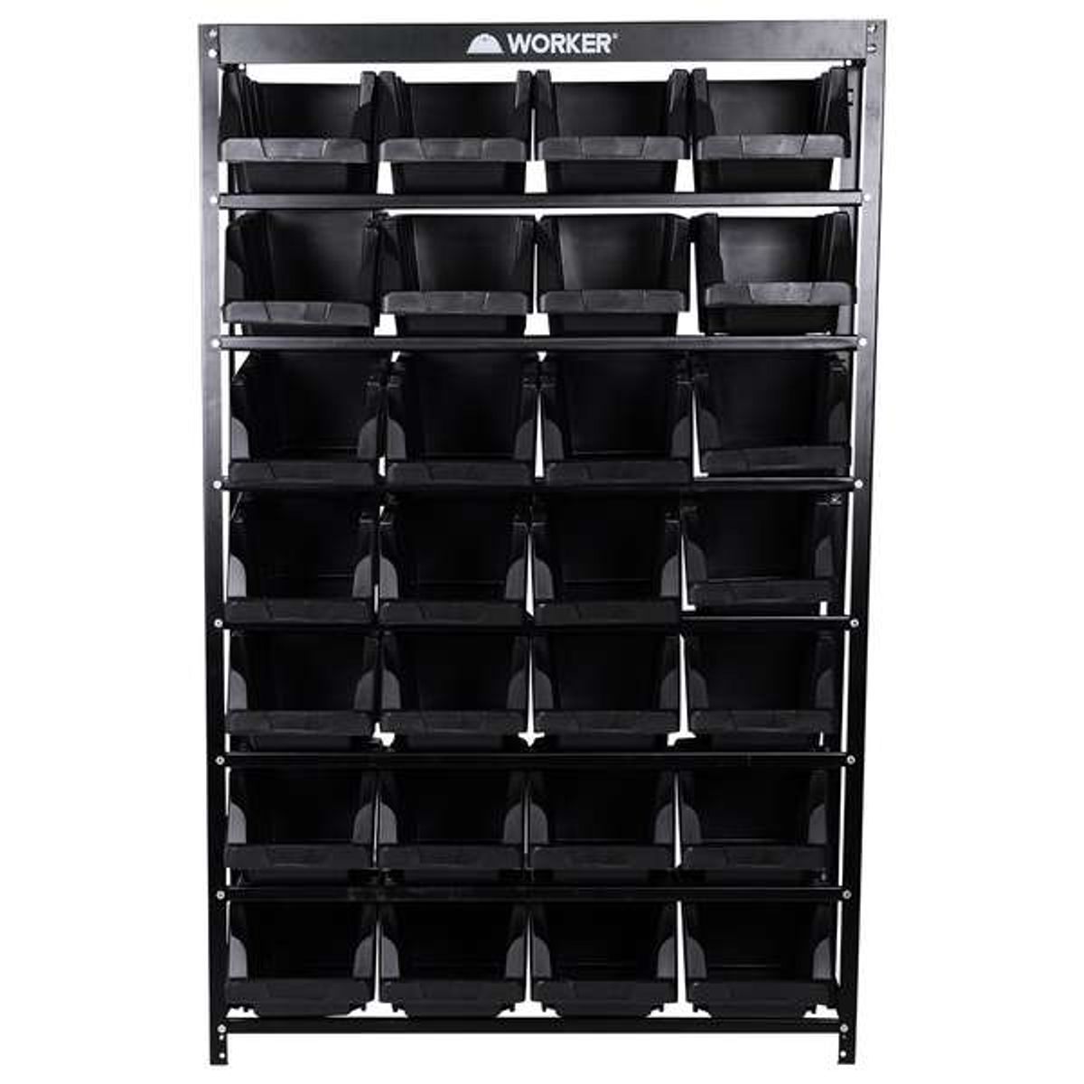 Estante Metálica Nr 7 Capacidade 28 Gavetas Worker - Imagem 2