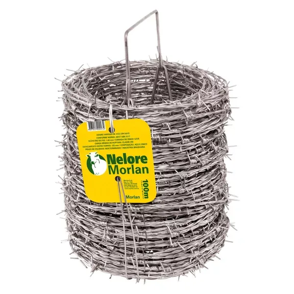 Arame Farpado 100m 1,60mm Nelore Morlan