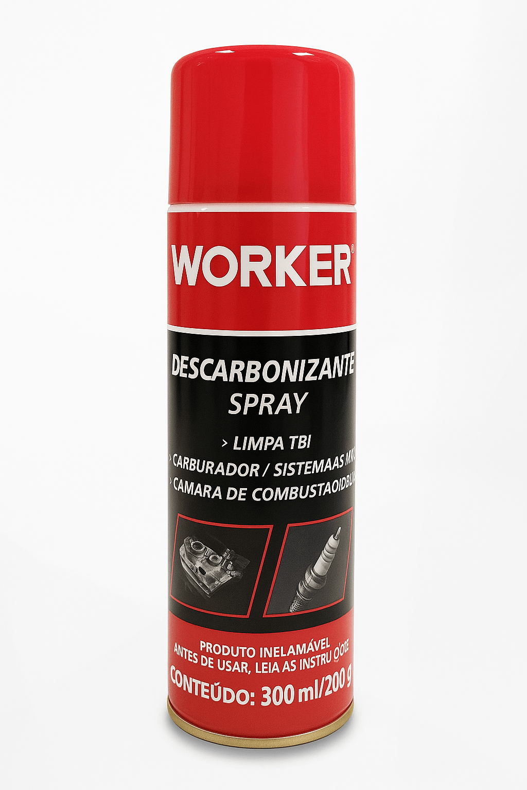 Descarbonizante Spray 300ml 200g Worker